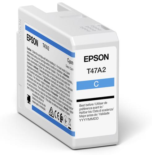 Epson T47a1 Cyan Pro10 Inkjet Cartridge C13t47a200 Fusion Office