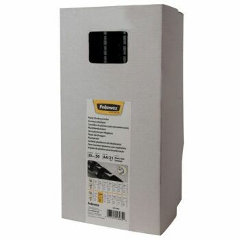 Fellowes 25mm Binding Combs Black Pack 50 5348504 Fusion Office
