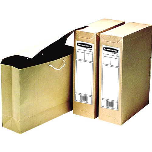 Fellowes Bankers Box R Kive Basic Paper Storage Bags Brown Pack 25 11001 Fusion Office