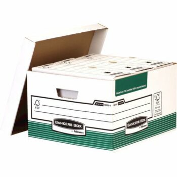 Fellowes Bankers Box Storage Box Green Pack 10 00791 Ff Fusion Office