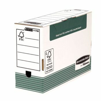 Fellowes Bankers Box System Folio Transfer File Board Green Pack 10 1179201 Fusion Office