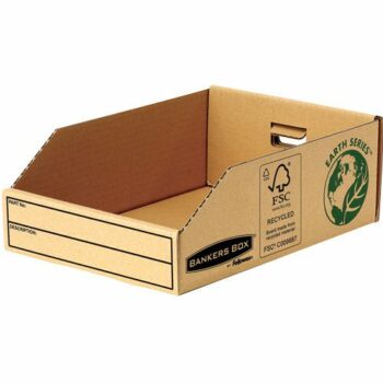 Fellowes Earth Parts Bins 200mm Wide 280mm Deep 735501 - Pack 50