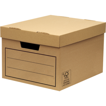 Fellowes General Storage And Archive Box Board Brown Pack 10 15403 Fusion Office