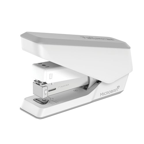 Fellowes Lx840 Half Strip Stapler White 5011701 Fusion Office
