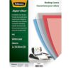 Fellowes Pet A4 Binding Covers 200 Micron Clear Pack 100 5384701 Fusion Office