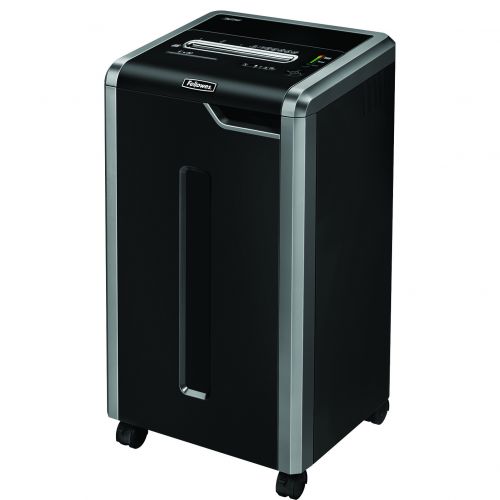 Fellowes Powershred 325i Strip Cut Shredder Black Grey 4633101 Fusion Office