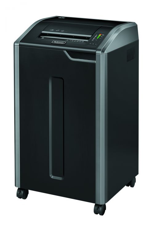 Fellowes Powershred 425i Strip Cut Shredder Black Grey 4698501 Fusion Office