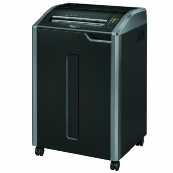 Fellowes Powershred 485ci Cross Cut Shredder Black Grey 4699001 Fusion Office
