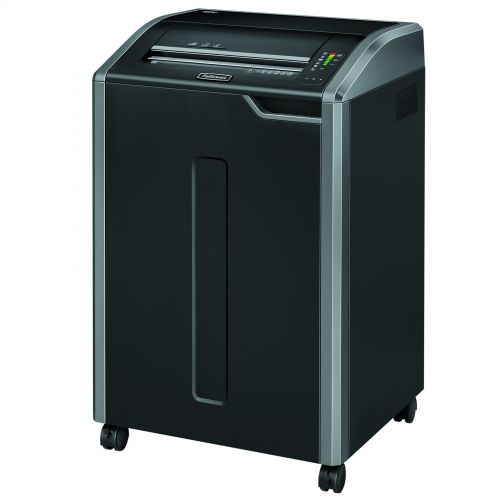 Fellowes Powershred 485ci Cross Cut Shredder Black Grey 4699001 Fusion Office