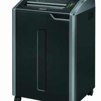 Fellowes Powershred 485i Strip Cut Shredder Black Grey 4699501 Fusion Office
