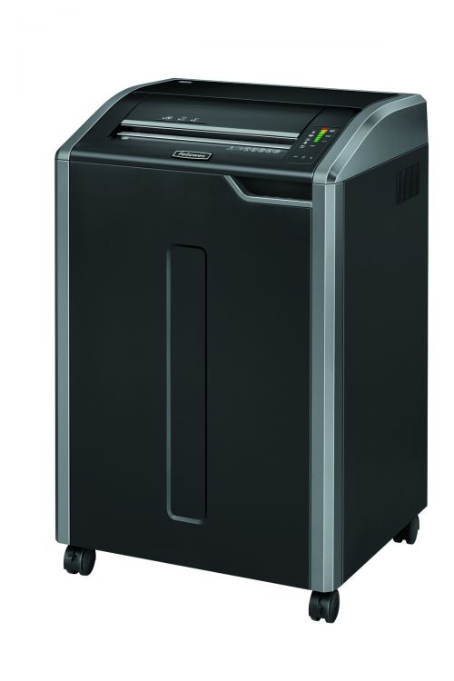 Fellowes Powershred 485i Strip Cut Shredder Black Grey 4699501 Fusion Office