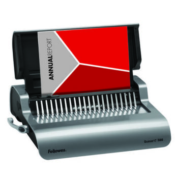 Fellowes Quasar E Electric A4 Comb Binder 5620901 Fusion Office