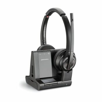 HP Poly Savi 8220 UC Microsoft Teams Certified Wireless USB-A Headset 8D3F5AA#ABB