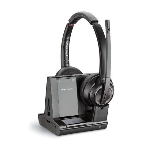 HP Poly Savi 8220 UC Microsoft Teams Certified Wireless USB-A Headset 8D3F5AA#ABB
