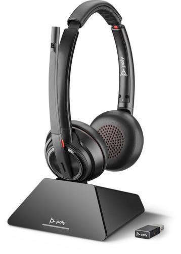 HP Poly Savi 8220 UC Wireless USB-A Headset 8D3F2AA#ABB