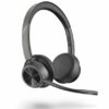 HP Poly Voyager 4320 UC USB-A Wireless Headset and Bluetooth BT700 Dongle 76U49AA