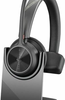 HP Poly Voyager 4310 UC USB-A Monaural Headset and BT700 USB-A Dongle with Charging Stand 77Y92AA
