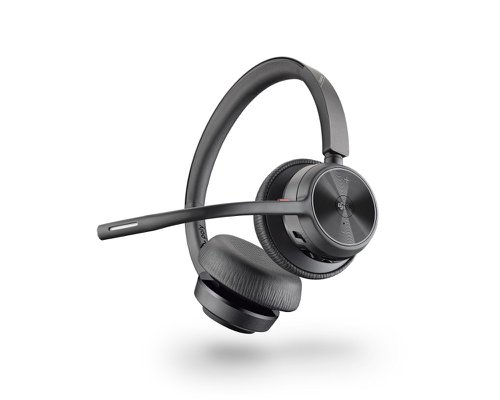 HP Poly Voyager 4320 USB-C Wireless Headset and Bluetooth BT700 Dongle 76U50AA