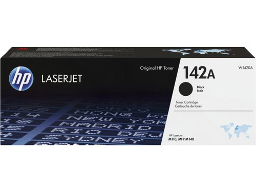 Hewlett Packard Hp 142a Black Laser Toner Cartridge W1420a Fusion Office