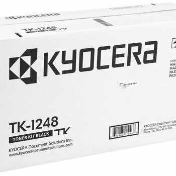 Kyocera Tk 1248 Black Laser Toner Cartridge 1t02y80nl0 Tk1248 Fusion Office