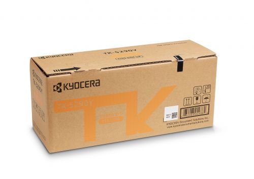 Kyocera Tk 5290y Yellow Laser Toner Cartridge 1t02txanl0 Tk5290y Fusion Office