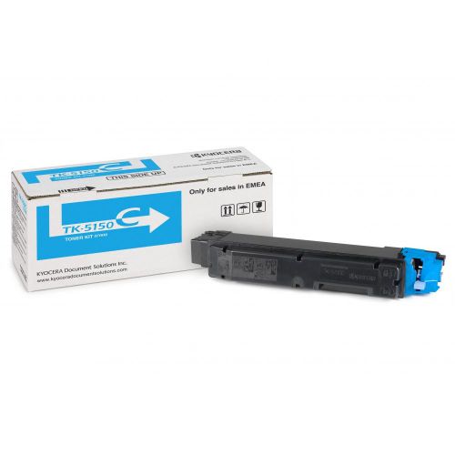 Kyocera Tk5150c Cyan Laser Toner Cartridge 1t02nscnl0 Fusion Office