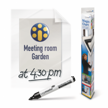 Legamaster Magic Chart Clear Roll 600x800mm 7 159300 Fusion Office