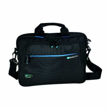 Monolith 3315 Blue Line Chrome Briefcase For Laptops Up To 156 Inch Black Blue 2000003315 Fusion Office
