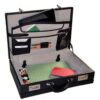 Monolith Expanding Attache Case Pvc Black 2350 Fusion Office