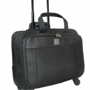 Monolith Motion Ii 4 Wheeled Laptop Case Black For Laptops Up To 15 Inch 3208 Fusion Office