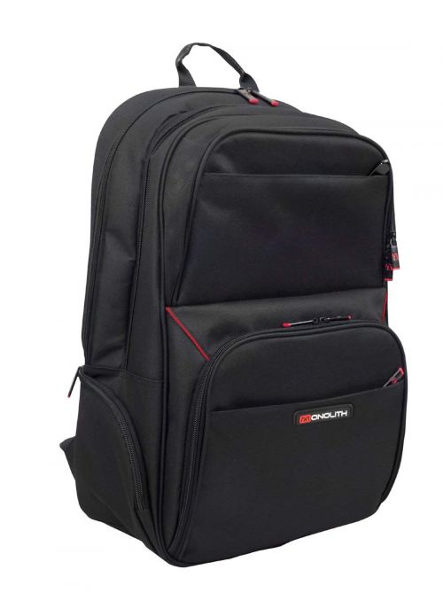 Monolith Motion Ii Lightweight Laptop Backpack Black For Laptops Up To 15 Inch 3205 Fusion Office