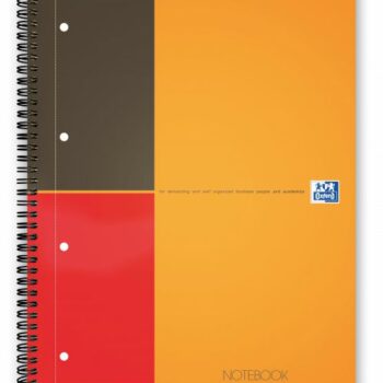 Oxford International Wirebound Notebook A4 Perforated 100104036 Fusion Office