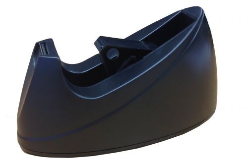 Pacplus Heavy Duty Desk Dispenser For 25mm Tapes Black Btd25 Fusion Office