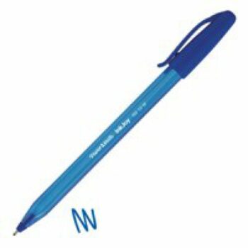 Paper Mate Inkjoy 100 Blue Ballpoint Pens Pack 50 S0957130 Fusion Office