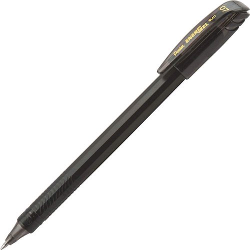 Pentel Energel Rollerball Pen Black Eco 96 Pack 12 Bl417r A Fusion Office