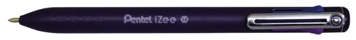 Pentel Izee 4 Colour Ballpoint Pens Fashion Pack 12 Bxc470 Dv Fusion Office
