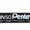 Pentel Nn50 Permanent Markers Black Bullet Tip Pack 12 Nn50 A Fusion Office