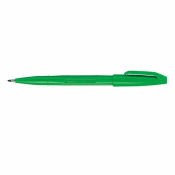 Pentel S520 Sign Pens Green Fibre Tip Pack 12 S520 D Fusion Office