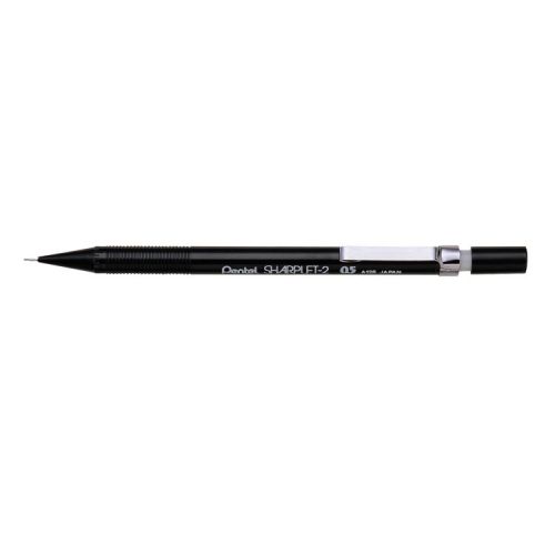 Pentel Sharplet 2 Mechanical Pencils Hb 05mm Lead Black Barrel Pack 12 A125 A Fusion Office