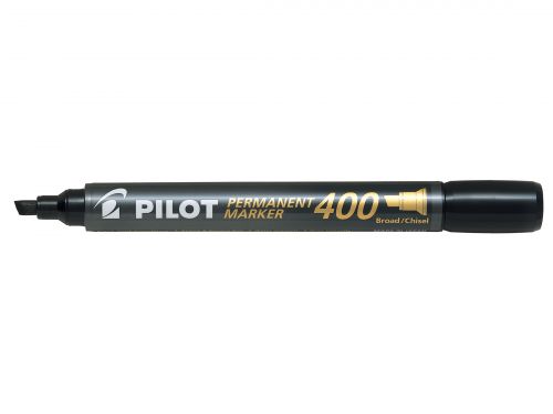 Pilot 400 Permanent Markers Chisel Tip Black Pack 15 5 Free 3131910504061 Fusion Office