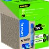 Pilot Greenpack V Board Master Blue Whiteboard Markers Bullet Tip Pack 10 10 Refills Wlt556282 Fusion Office