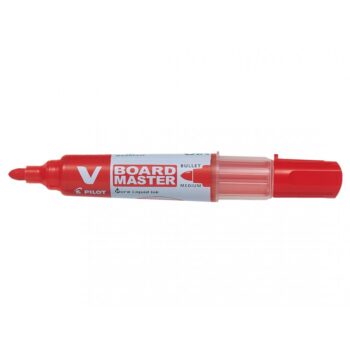 Pilot V-Board Master Red Whiteboard Markers Bullet Tip (Pack 10) - 355776