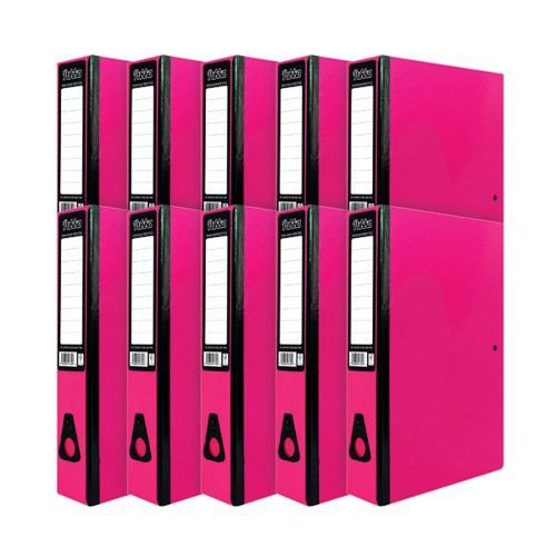 Pukka Pad Brights Box Files Light Pink Pack 10 Br 7780 Fusion Office