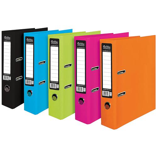 Pukka Pad Brights Lever Arch Files Assorted Colours Pack 10 Br 9448 Fusion Office