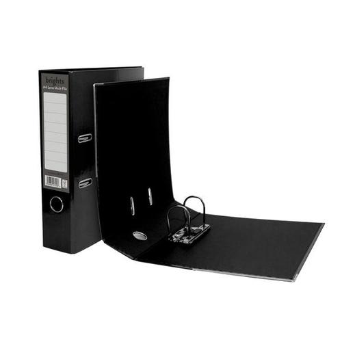 Pukka Pad Brights Lever Arch Files Black A4 Pack 10 Br 7757 Fusion Office