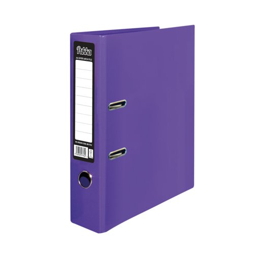Pukka Pad Brights Lever Arch Files Purple A4 Pack 10 Br 7762 Fusion Office