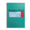 Pukka Pad Metallic B5 Jotta Notebooks Wirebound Card Cover Pack 3 8520 Met Fusion Office