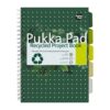 Pukka Recycled Project Books A4 Wirebound Pack 3 6050 Rec Fusion Office