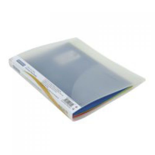 Rapesco 25mm Oversized 2 Ring Binders Clear 15mm Rings Pack 10 0923 Fusion Office