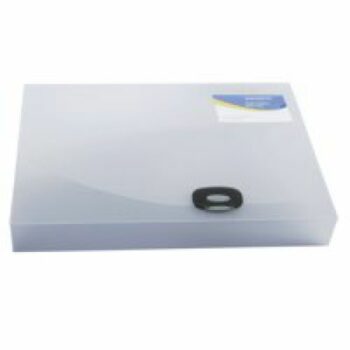 Rapesco 40mm Box File A4 Clear 0711 Fusion Office